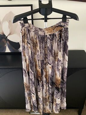 Vintage 90’s Short Circuit Boho 100% Cotton Animal Print Skirt